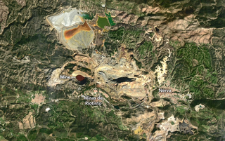 El río Tinto, España