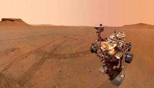 El rover Perseverance ha encontrado en Marte una roca tan dura que sus taladros no logran perforarla