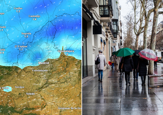 Este domingo llegarán a Madrid las lluvias más persistentes, advierten los pronósticos de Meteored