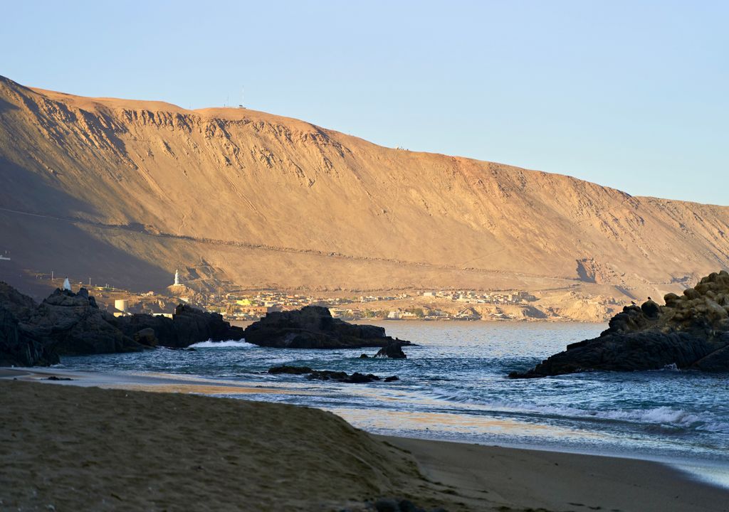 Pisagua, norte de Chile.