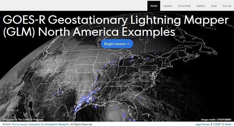 El Sensor De Rayos Geoestacionario De Goes-R: Ejemplos Sobre Norteamérica El Sensor De Rayos Geoestacionario De Goes-R: Ejemplos Sobre Norteamérica