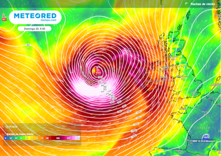 El Servicio Meteorológico Irlandés avisa a Europa sobre la borrasca Ashley: efectos previstos este fin de semana