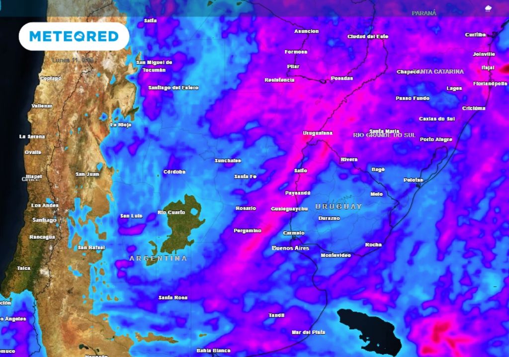 Alerta tormentas fuertes Servicio Meteorológico Nacional Buenos Aires Pronóstico Tiempo
