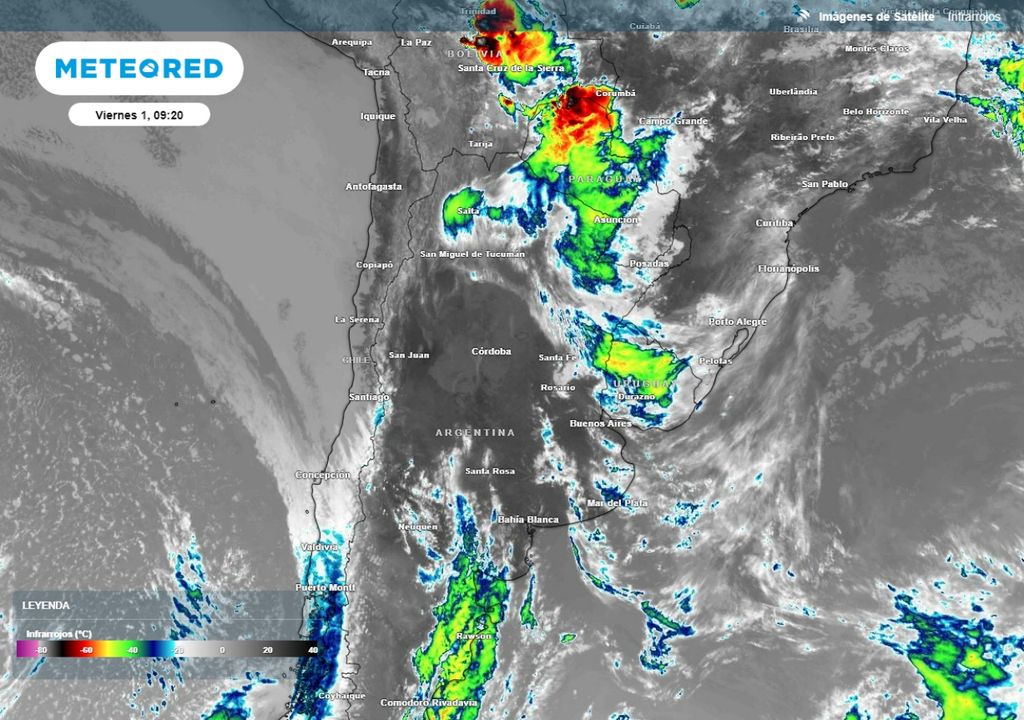 Argentina tiempo clima pronóstico alerta noviembre