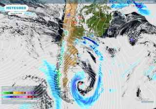 El Servicio Meteorológico Nacional alerta por la bajada del Zonda y el avance de fuertes tormentas en las próximas horas