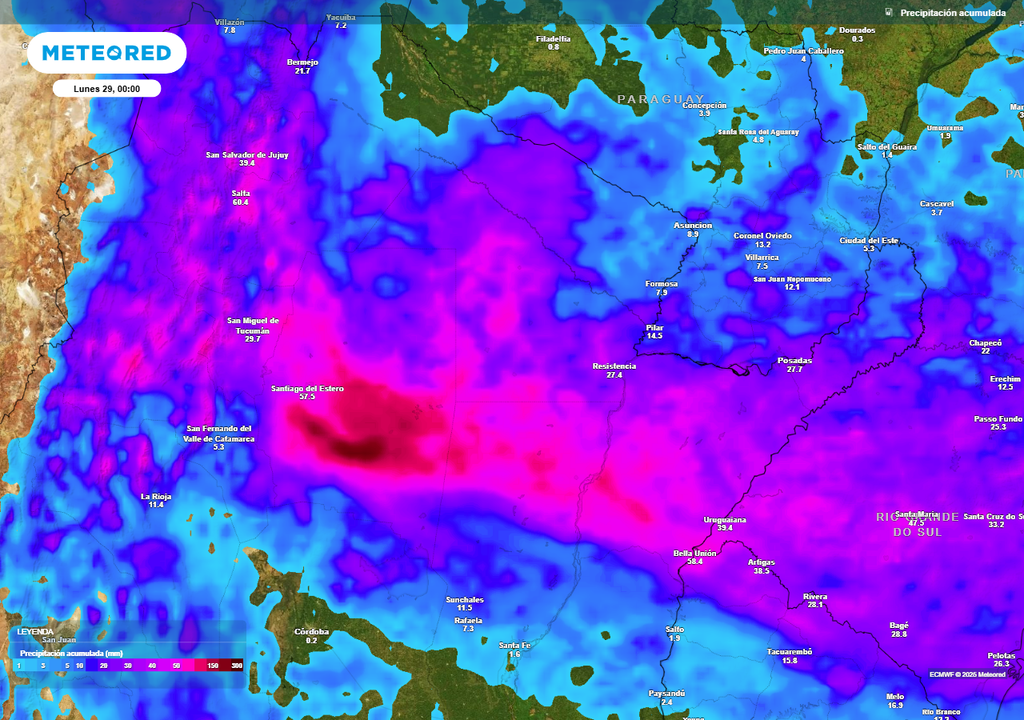 Tiempo alerta Argentina clima pronóstico fin de año
