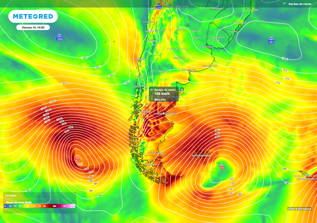 Tiempo alerta SMN Argentina pronóstico clima tormentas fuertes severas