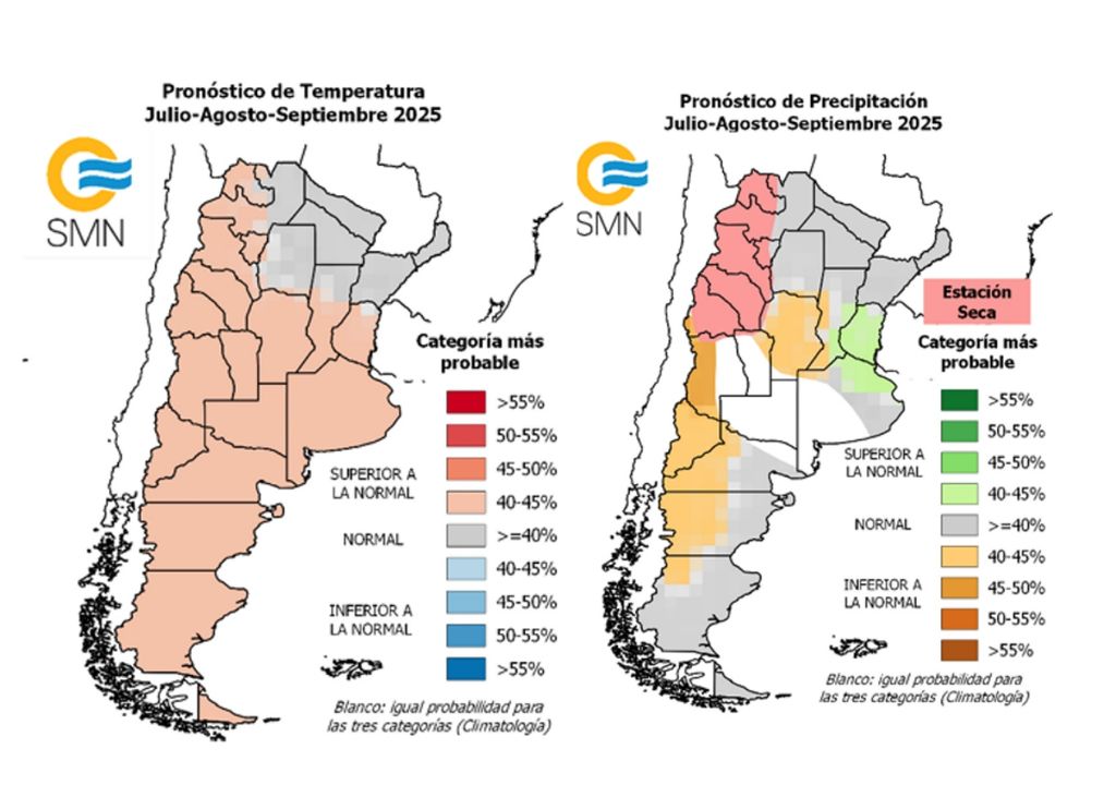 Clima pronóstico tiempo invierno SMN