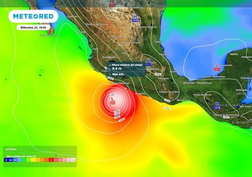 El SMN y CONAGUA vigilan al hurac&aacute;n mayor Polo: estiman lluvias muy fuertes a torrenciales en Occidente y Sur de M&eacute;xico