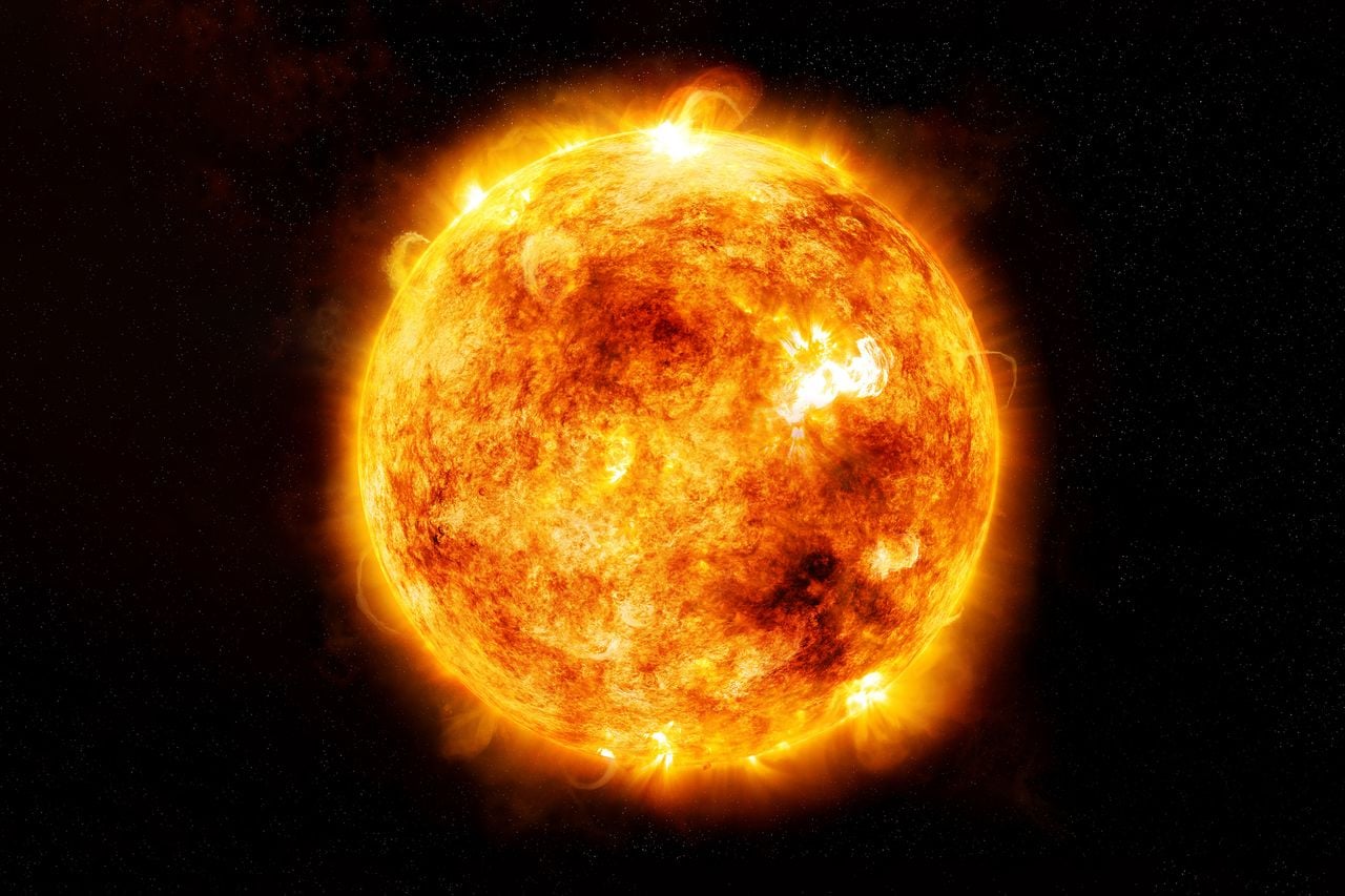 Die Sonne wird als gelber Zwergstern klassifiziert.