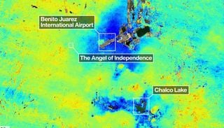 El suelo de la CDMX est&aacute; cediendo 2 cm al mes: la NASA confirma un ritmo de hundimiento preocupante