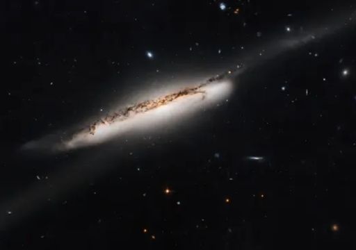 Telescópio Hubble revela uma 'ponte' de estrelas entre duas