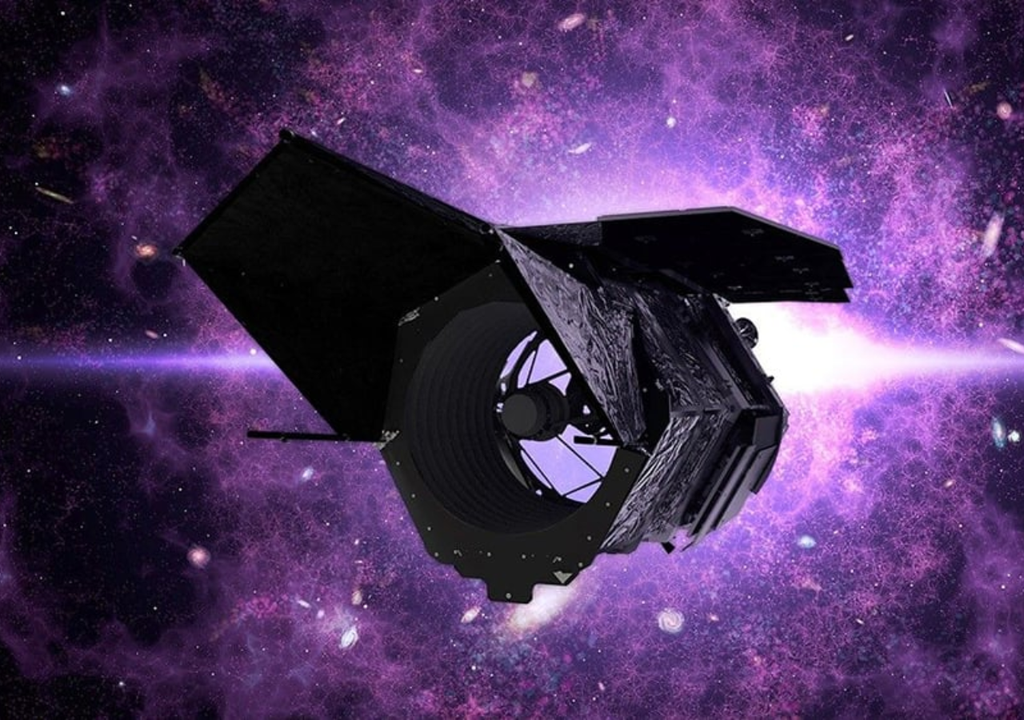 El Telescopio Espacial Nancy Grace Roman de la NASA. El Telescopio Espacial Nancy Grace Roman de la NASA.