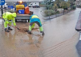 El temporal de levante golpea el sureste: inundaciones en Murcia
