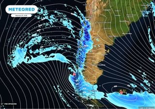 El temporal ya está en desarrollo ¿cuándo lloverá en Santiago y Valparaíso?