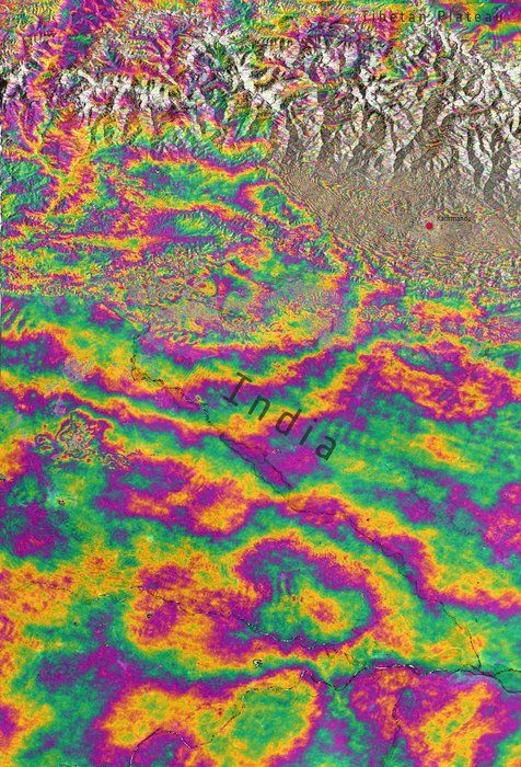 El Terremoto De Nepal En El Radar De Sentinel-1A