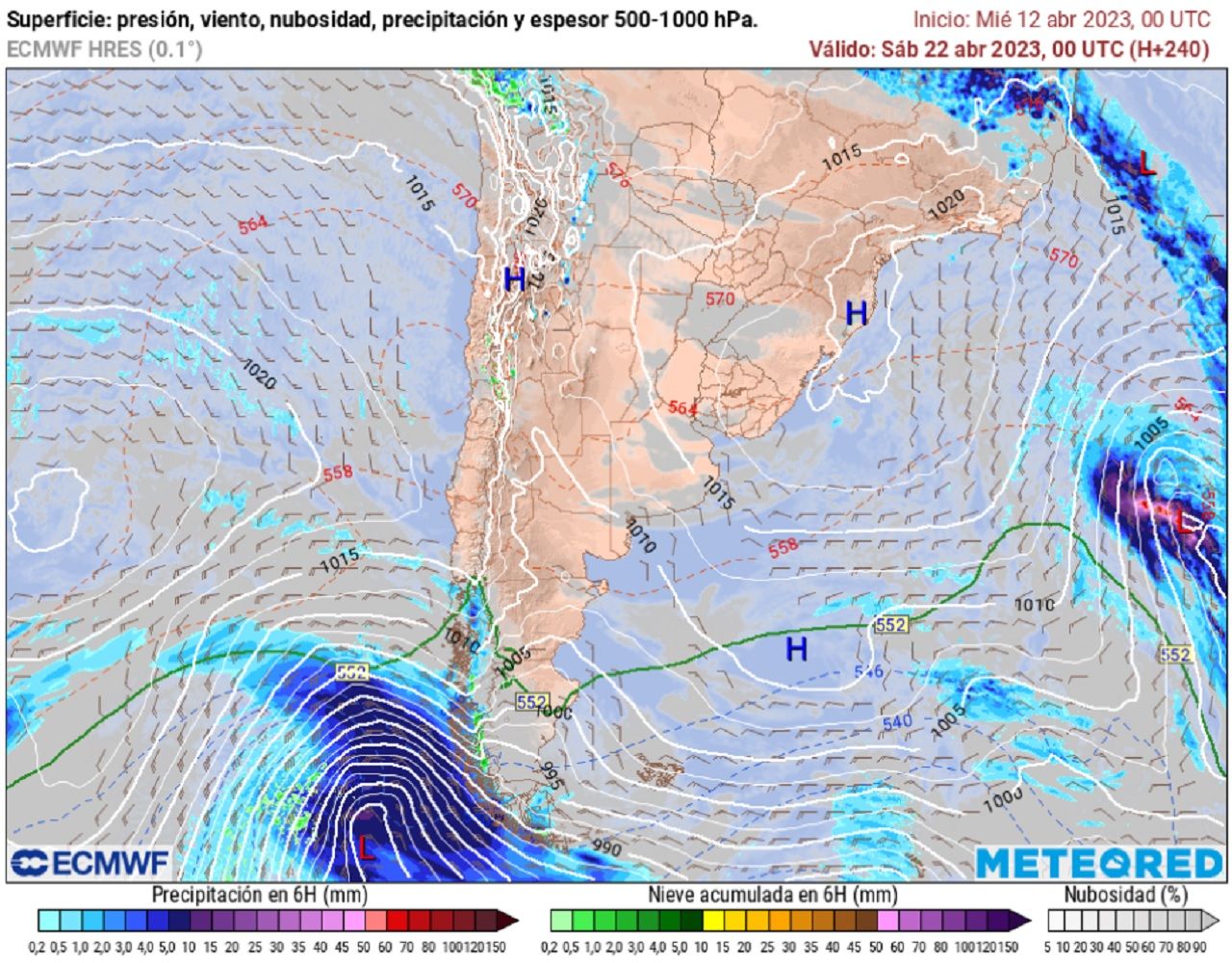 El Tiempo A 15 Días: ¿llegarán Las Lluvias A Chile Central?