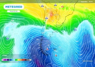 El tiempo en Argentina la próxima semana: lluvias y fuertes tormentas, luego frío polar y grandes nevadas