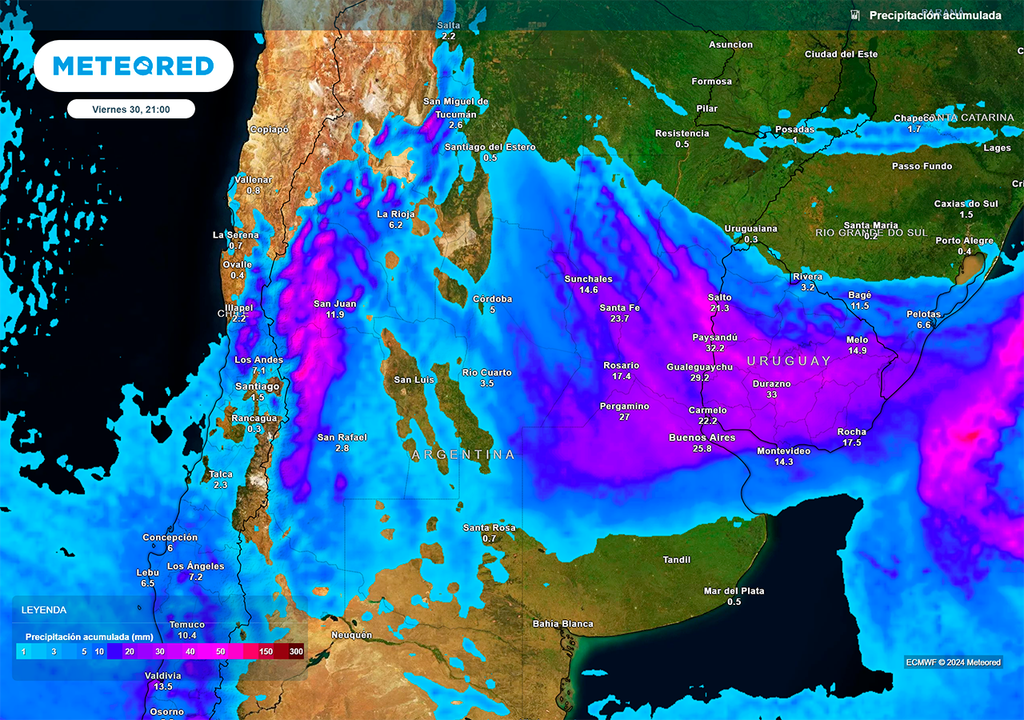 Santa Rosa, Lluvia, Tormenta, Argentina, Precipitaciones, Buenos Aires