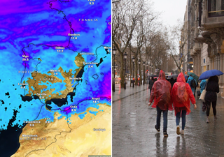 El tiempo dará un vuelco el sábado a partir de esta hora: las zonas afectadas por la lluvia y la nieve