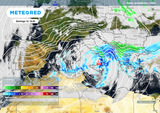 El tiempo dará un vuelco en la próxima semana: pendientes de una ciclogénesis mediterránea que podría afectar al sureste