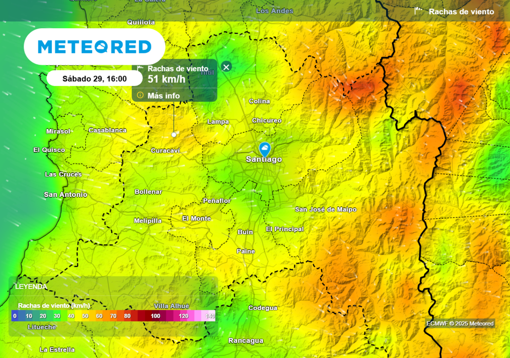 Rachas de viento Rachas de viento