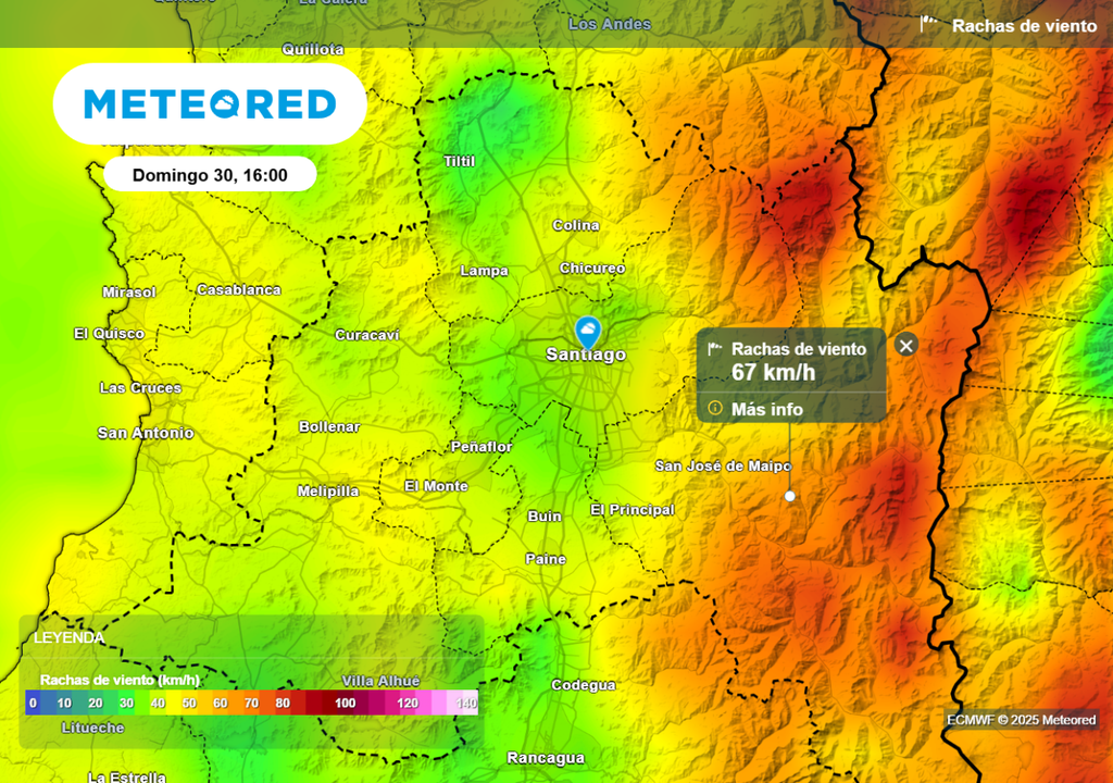 Rachas de viento Rachas de viento