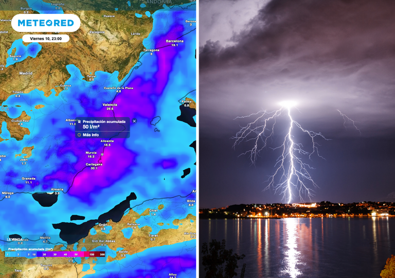El tiempo de la próxima semana en España: una DANA podría reactivar las lluvias torrenciales en el Mediterráneo