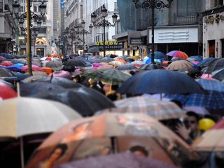 Tiempo de Semana Santa: 'gota fría' y lluvias en casi todo el país