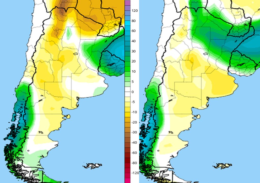 Anomalia, Lluvias, Tendencia, Pronostico