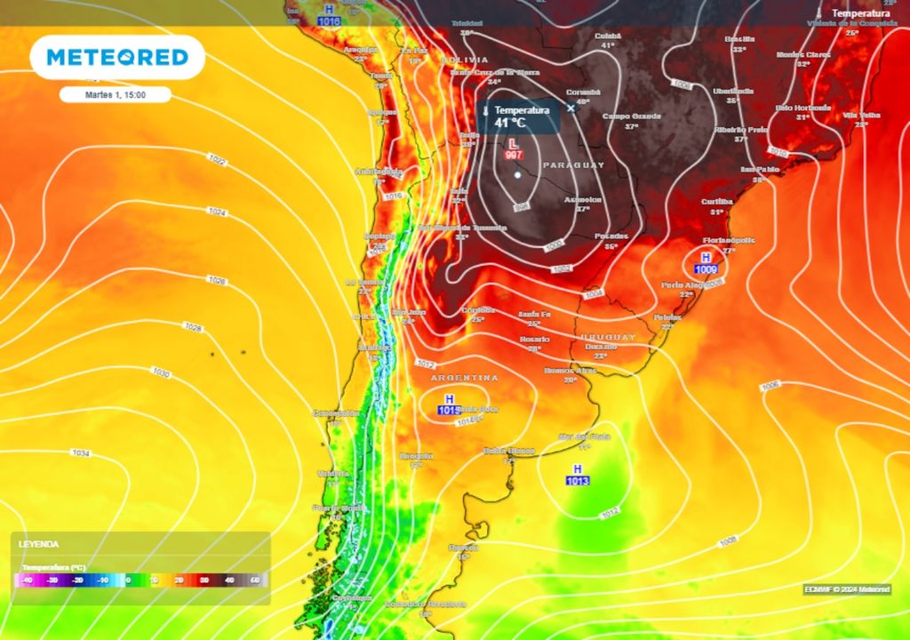 Tiempo alerta Argentina