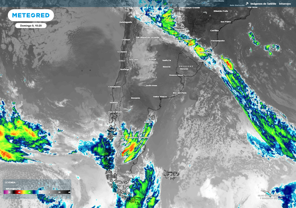 Tiempo Argentina alerta frío marzo lluvias inundaciones Tucumán Bahía Blanca