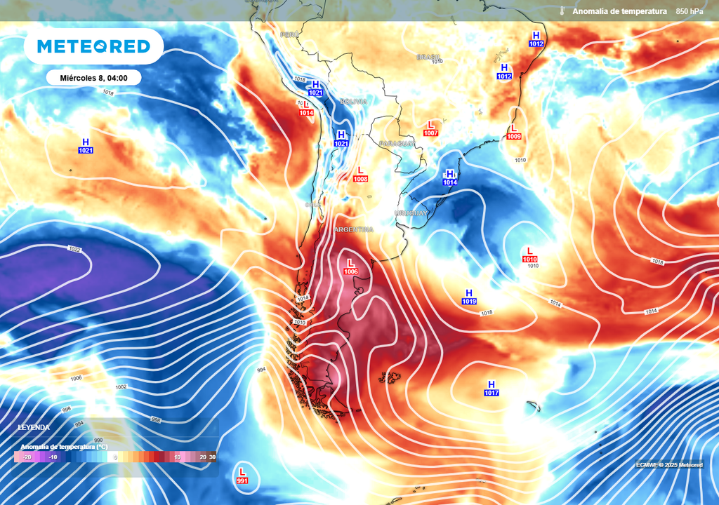 lluvias Argentina La Niña enero calor pronóstico tiempo clima