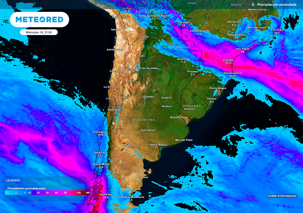 Lluvia, Sequia, Calor, Humedad, Argentina, Pronostico