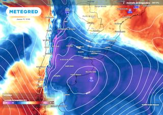 El tiempo en Argentina esta semana: cambio de circulación con lluvias y frío… ¿ciclogénesis a la vista?