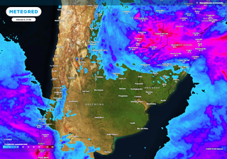 El tiempo en Argentina esta semana: lluvias y nevadas en la cordillera, tormentas en el norte del Litoral