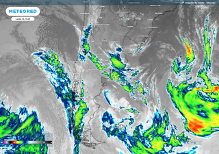 El tiempo en Argentina esta semana: lluvias y tormentas fuertes seguirán afectando varios días estas provincias