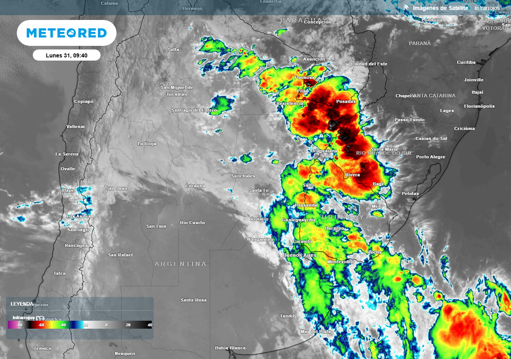 Tiempo alerta Argentina tormentas ráfagas frío otoño abril Tiempo alerta Argentina tormentas ráfagas frío otoño abril