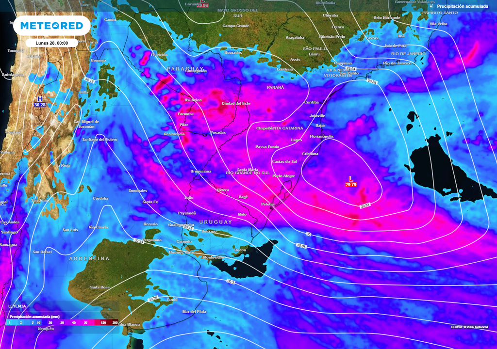 Tiempo Pronóstico clima Argentina alertas frío nieve Sudestada tormentas fuertes