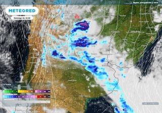 El tiempo en Argentina este fin de semana: calor en aumento y tormentas fuertes en avance por la región central