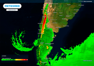 El tiempo en Argentina este fin de semana largo: alerta naranja por nevadas intensas en la Patagonia