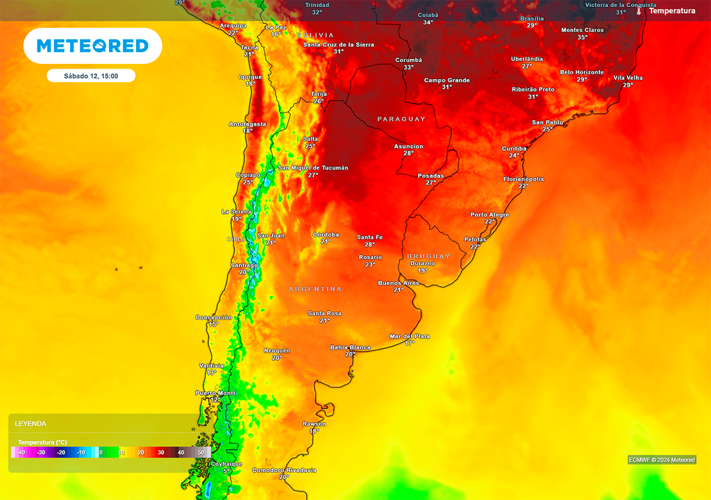 Temperatura, Calor, Humedad, Argentina, Buenos Aires, Cordoba