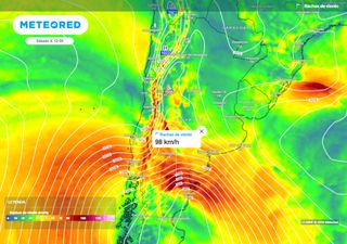 El tiempo en Argentina este fin de semana: alertas del SMN por fuertes tormentas y nevadas, y viento Zonda