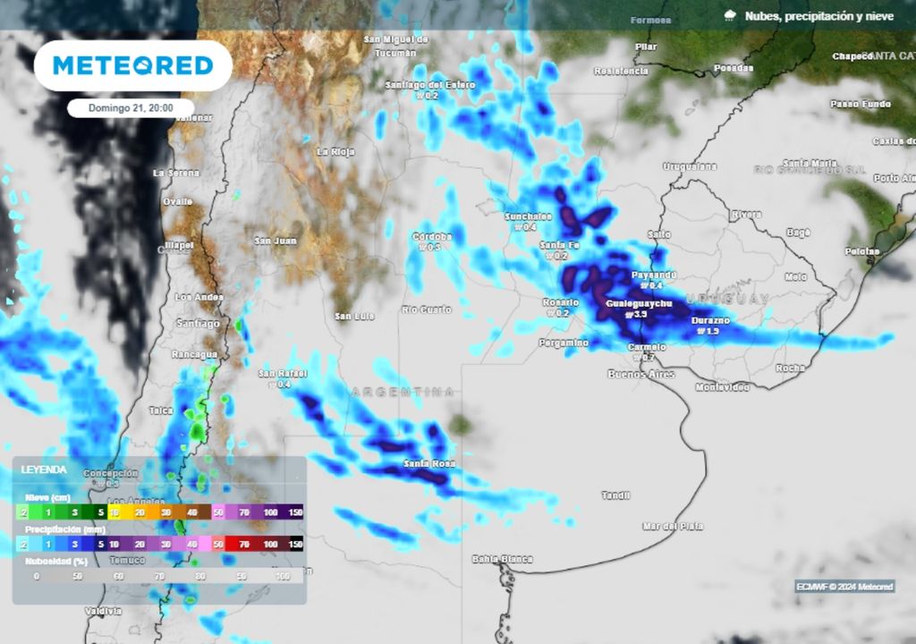 El tiempo en Argentina este fin de semana El tiempo en Argentina este fin de semana
