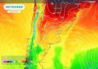 El tiempo en Argentina la próxima semana: más cambios de temperatura, con lluvias en el horizonte para el Día del Niño
