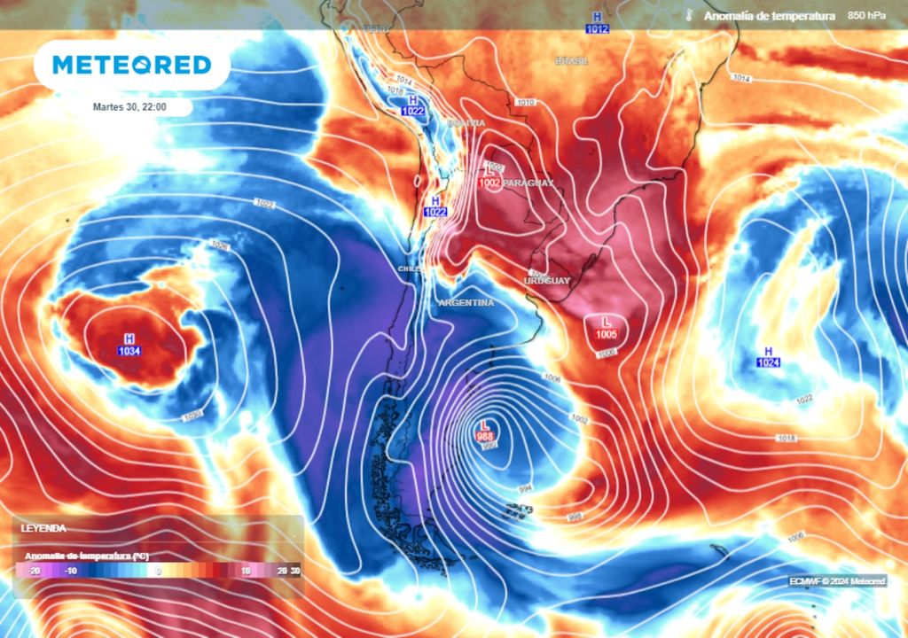 Pronóstico tiempo clima Argentina feriado primero de mayo día del trabajador abril