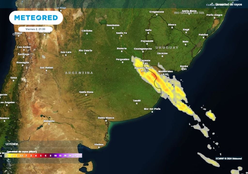 Pronóstico tiempo clima Argentina frío polar calor agosto tormentas alerta nieve
