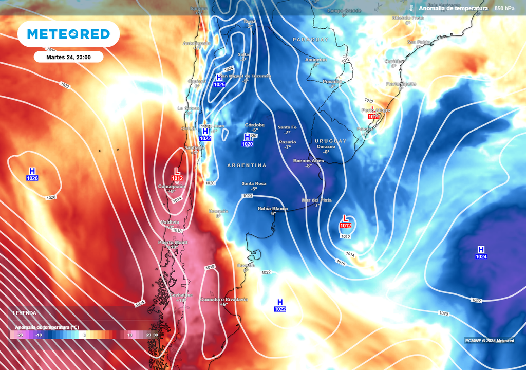 Tiempo clima pronóstico Nochebuena Navidad Argentina Buenos Aires