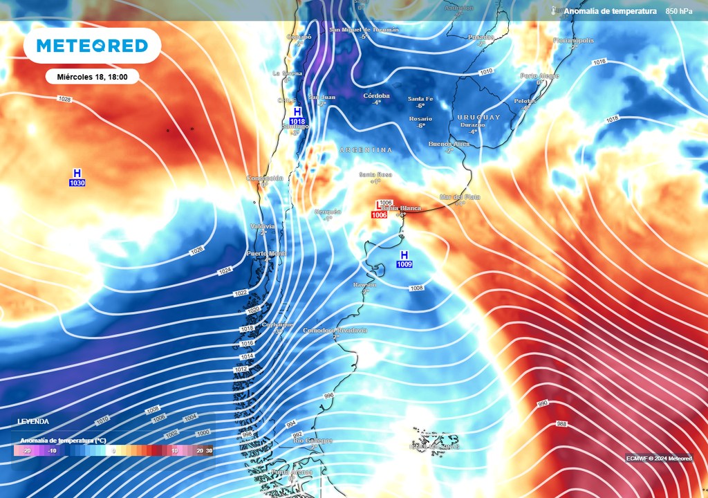diciembre Argentina tiempo Navidad