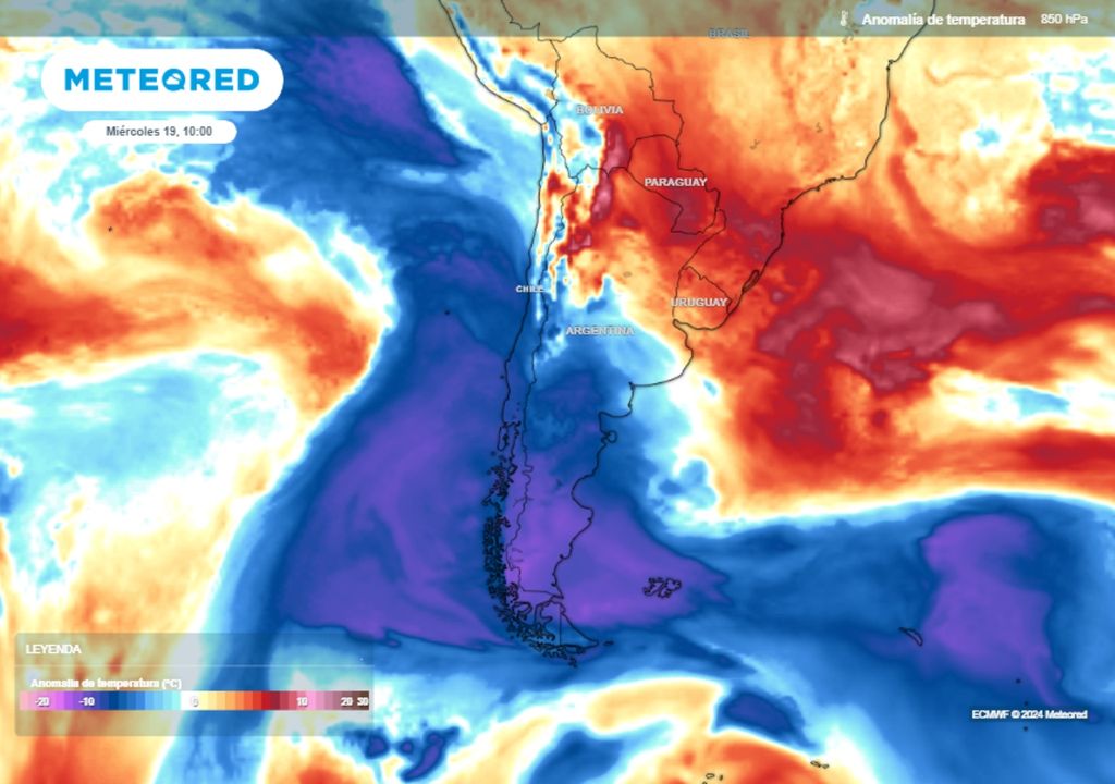 Día del Padre feriado tiempo pronóstico clima Argentina tormentas fuertes temporal nieve nevadas SMN